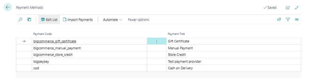 B2B Payment Methods